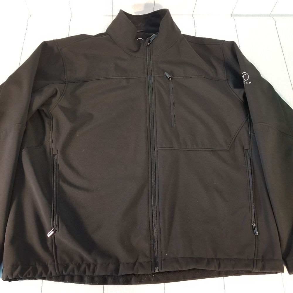 T-Tech by Tumi BLK Modern Fit Softshell Jacket XL